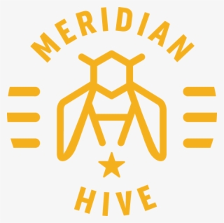 Mh Circle Logo Gold - Meridian Hive Meadery #5433629