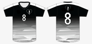 Team Black Heart Soccer Five Star Jersey #5433739