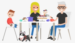 Dining-room - Vector Graphics #5435327