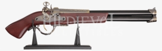Flintlock Pistol Png Royalty Free Stock - Long Barrel Flintlock Pistol #5435329