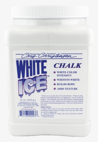 Chris Christensen White Ice Chalk 8oz #5436919