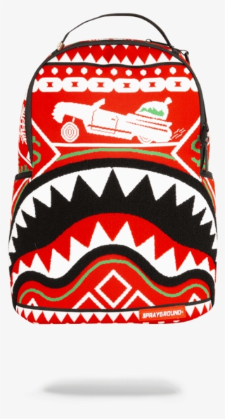 Ugly Sweater Shark - Sprayground Shark Backpack Japan #5437132