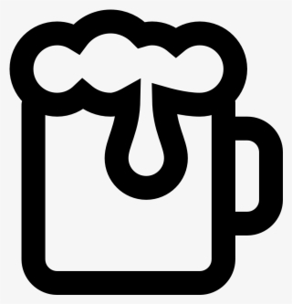 The What - Beer Icon Black And White #5437674