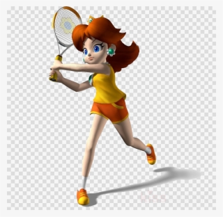Mario Power Tennis Daisy Clipart Mario Power Tennis - Mario Tennis Princess Peach #5438033