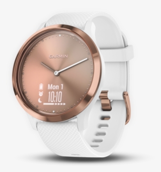 Sport , Rose Gold-white, Regular - Garmin Rose Gold Vivomove #5439461