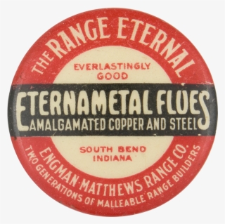 Eternametal Floes Advertising Button Museum - Label #5440226