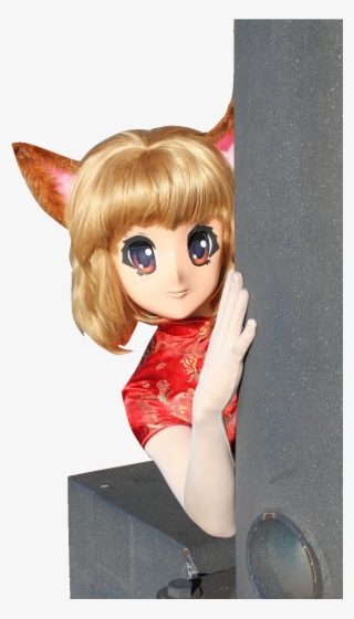 Fox Girl Kigurumi Animegao Cute #5441861