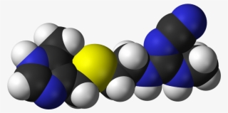 Cimetidine 3d Vdw - Cimetidine #5442767