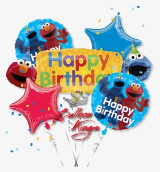 Elmo Fun Bouquet - 42" Elmo Fun Balloon - Mylar Balloons Foil #5443879