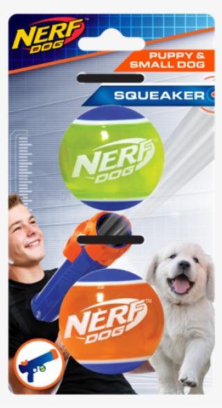 Brand New Nerf Puppy Assorted Balls 2 Pack - Nerf Nylon Flyer Dog Toy - Black, Blue/black #5443997