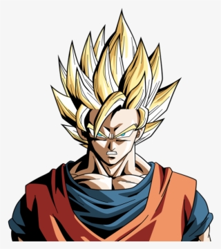 Super Saiyan 2 Hair Png Vector Free Stock - Sangoku Super Saiyan 2 #5444112