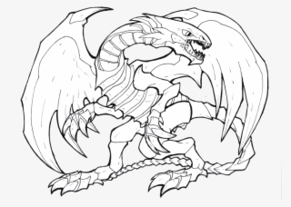 Png Transparent Download Beautiful Eyes At Getdrawings - Blue Eyes White Dragon Line Art #5444182