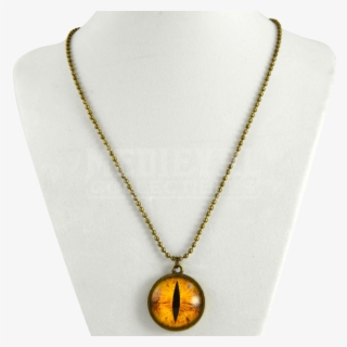 Amber Dragon's Eye Pendant - Amber #5444300