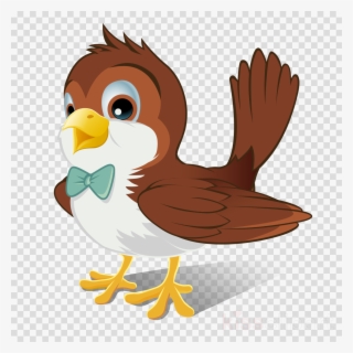 Sparrow Png Clipart Clip Art - Sparrow Cartoon #5445458