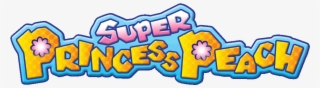Super Princess Peach Logo #5446122