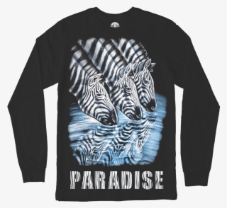 Zebra Front Black 2 - T-shirt #5448005