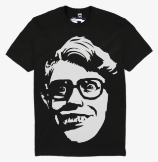 Face T-shirt On Black - Bro Safari Png #5448220