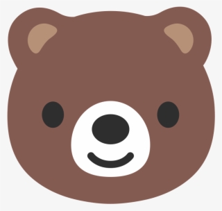 File - Emoji U1f43b - Svg - Bear Emoji Png #5449292