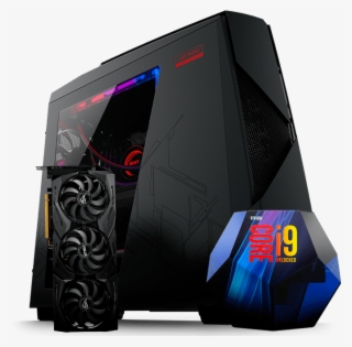 Ômega Pc Gamer - Nzxt Noctis 450 Mid Tower Gaming Case Rog Edition #5449816