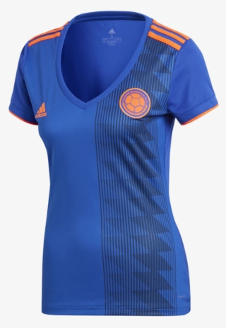 Womans 2018 World Cup Colombia Away Soccer Jersey Shirt - Colombia Women Away Jersey #5451673