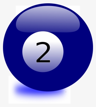 Billiard Balls Billiards Transprent Png - 2 Billiard Ball Png #5455037