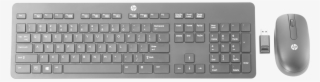 Hp Slim Wireless Keyboard And Mouse #5456683
