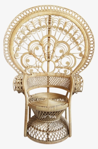 Raw Rattan Peacock Chair On Chairish - Chair #5457124
