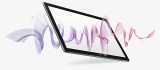 Huawei Mediapad M5 Showing Audio Waves #5457335
