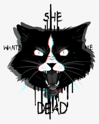 Yay New Cats On My Redbubble Hope You Will Like Them - Lula She Wants Me Dead #5457680