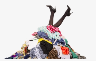 Pile Of Clothes - Hot Mess: A Practical Guide To Getting Organized #5458685