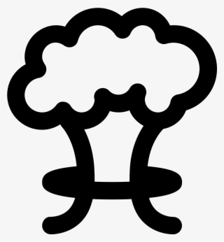 Grzyb Atomowy Icon - Mushroom Cloud #5458743