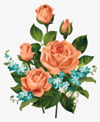 Фотки Flores Vintage, Pintura Textil, Pintura En Tela, - Imagenes De Rosas En Png #5458746