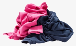 A Pile Of Pink And Blue Laundry Items - Industry #5458810