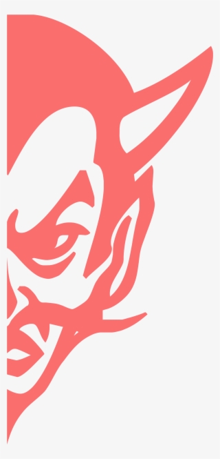 Demon Head - Notasulga High School Logo #5459201