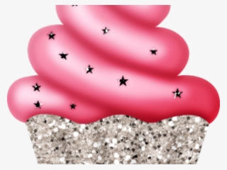 Glitter Cupcake Png #5459441