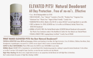 Charcoal Stick Natural Deodorant - Deodorant #5460441