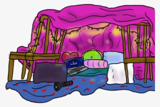 Cartoon Blanket Fort #5460444