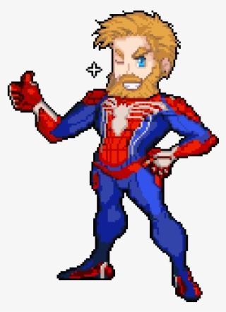 Getting Ready To Play The New Spider-man Game Made - Cartoon #5462698