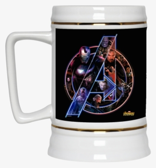 Marvel Avengers Infinity War Neon Team Graphic Beer - De Los Muertos (necklaces & Mugs) #5462935