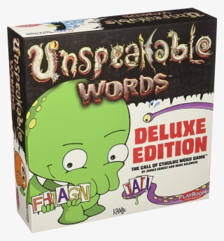 Unspeakable Words Deluxe Edition - Unspeakable Words #5463989