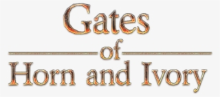 Gates Of Horn And Ivory #5464269