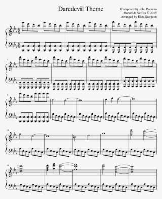 Print - Afire Love Music Sheet #5465194