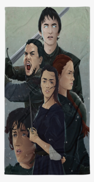 House Stark Full Printed Towel #5466259