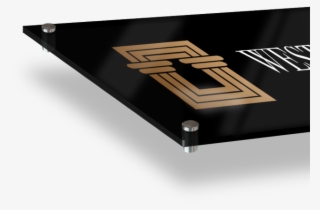 Acrylic Signs Are Excellent Choices For A Simple Yet - Wood #5467938