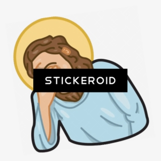 Jesus Facepalm Gesture Reaction Иссус Лицоладонь Лобхлоп - Duke Nukem Forever Box Art #5468612