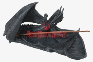 Dragon Wings Incense Burner - False Dragon Incense Burner - 4" X 10" #5470292