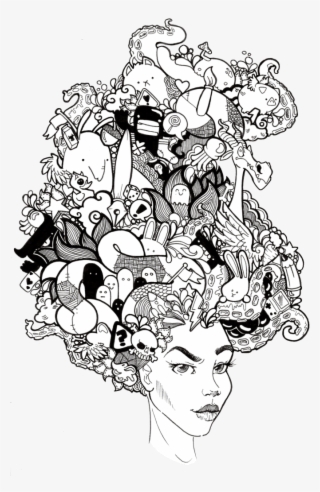 Do A Black And White Doodle #5471344