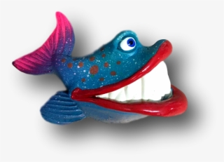 Sherri Mouth Attitude Blue Red - Bluefish #5472035
