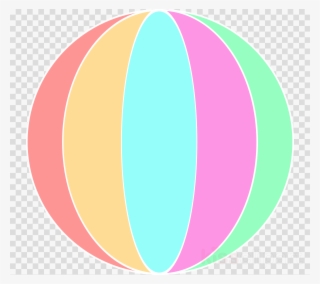 Cartoon Beach Ball Png Small Clipart Beach Ball Clip #5475558