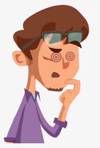 Confused - Persona De Caracter Dibujo #5475737